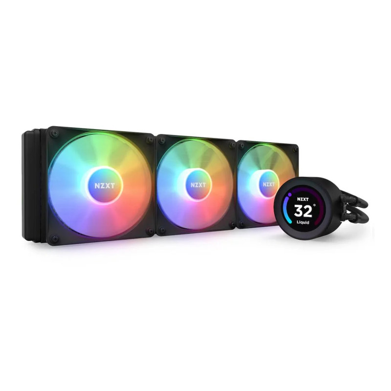 NXZT Kraken Elite 360mm RGB AIO Liquid Cooler - Black - مبرد